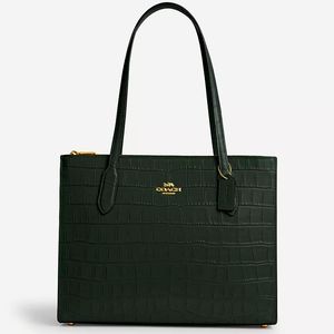 Coach Leather Nina Tote Bag 👜